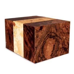 Urnes funéraires en bois à prix raisonnables pour la crémation, vente en gros d'artisanat indien, urne de crémation en provenance d'Inde - Product Image 1