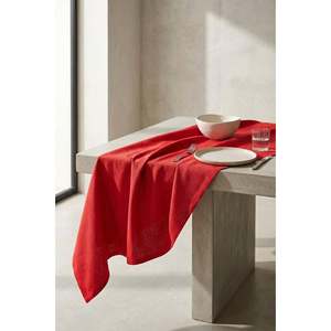 Be-28459-Rd Camino de Mesa Rojo Liso 100% Algodón 40*140 Cm - ROJO - Product Image 1