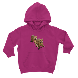 Sweat à capuche classique pour enfants avec motif animalier tricoté des frères Cheetah - Product Image 6