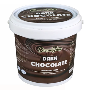 Precio Especial Cacao Talk FF21 HALAL Chocolate Negro Compuesto Líquido Pasta de Cacao OEM/ODM Empaque Personalizado Uso en Panadería - Product Image 1