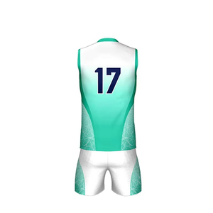 เครื่องแบบวอลเลย์บอลทีมโพลีเอสเตอร์100% น้ำหนักเบาสามารถปรับแต่งได้ระบายอากาศได้ดีชุดเล่นวอลเลย์บอลออกแบบโลโก้ได้ตามต้องการ - Product Image 2