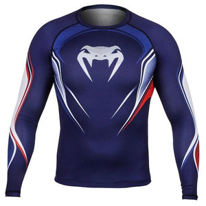 Entrenamiento Rash Guards MMA BJJ Compresión Fit Anti UV HD PrintSublimated Wear Jiu Jitsu Kimono de Jiu Jitsu Ropa - Product Image 6