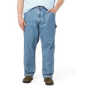 OME Jeans décontractés en coton pour hommes épais et uni noir imprimé avec des décorations de trous lavés taille moyenne avec - Product Image 4