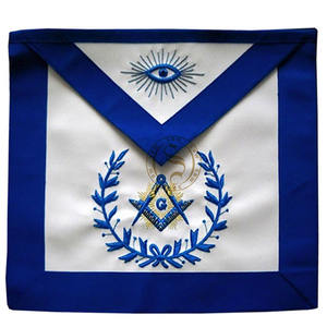 Tablier maçonnique 28e degré Tablier Regalia Rite écossais en couleurs personnalisées à vendre | Accessoires Regalia de haute qualité - Product Image 3