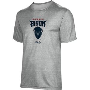 Camiseta Howard University BISON Dad personalizada HBCU Father Apparel Logotipo frontal Tela de punto transpirable Técnicas impresas formales - Product Image 2