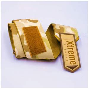 Muñequeras con Logotipo Personalizado, Elásticas, Transpirables, Suaves, de Nailon y Algodón, Antideslizantes, para Entrenamiento, Levantamiento de Pesas, Soporte para Muñeca - Product Image 3