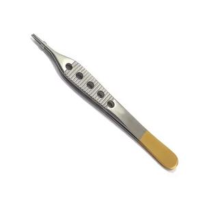 Pinzas de Micro Tejido Adson 1x2 de HERMANN MEDITECH, Instrumentos Quirúrgicos Manuales de Acero Inoxidable de Alta Calidad, 12 cm - Product Image 2