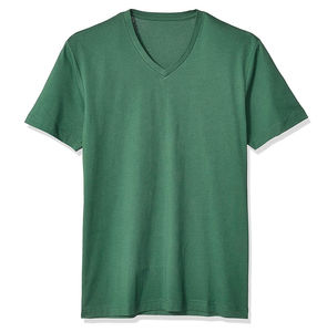 2025 Breathable Plain <b>V</b>-<b>Neck</b> Fitness Slim Fit <b>Men's</b> <b>T</b>-<b>Shirt</b> Polyester Short Sleeve <b>T</b>-<b>Shirt</b> Male Gym Clothes <b>Men's</b> <b>T</b>-<b>shirts</b> - Product Image 1