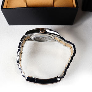 Montres mécaniques pour hommes de haute qualité en gros OEM, mouvement automatique lumineux NH35, acier inoxydable 316L, cristal saphir - Product Image 6