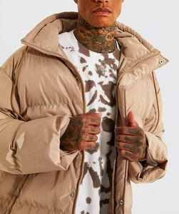 Chaqueta de Invierno para Hombre, Estilo Urbano, con Capucha Acolchada, Diseño de Letras, Secado Rápido, Transpirable, Excelente - Product Image 3