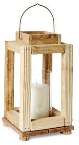 Lanterne de bougie décorative en bois et verre, fabricant et exportation, Design Antique, lanterne de bougie en bois de mangue et en verre - Product Image 4