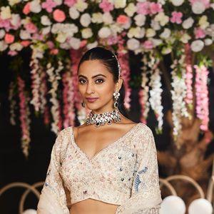 Nouveau Designer Lehenga Choli Partywear Lehenga pour les femmes jupe de mariée robe indienne Blouse cadeau de mariage - Product Image 4