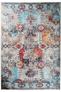 Juego de alfombras de polipropileno tejido Jacquard Floral turco moderno acolchado hecho a máquina para dormitorio cocina uso doméstico - Product Image 4