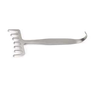 Retractor Langenbeck de Acero Inoxidable Manual de Alta Calidad, Instrumento Quirúrgico RLR5 Reutilizable - Product Image 2