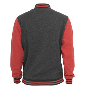 Veste bomber varsity personnalisée avec logo brodé pour femmes, style streetwear, fabrication OEM - Product Image 2