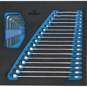 GEDORE 1500 CT2-7 Juego de 25 Llaves Combinadas y de Perno de 2/3 Módulos - Product Image 1