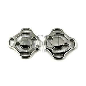 Meilleure qualité en acier inoxydable Hackamore Shanks vente en gros Offre Spéciale équitation Bitless Western Bits OEM ODM produits équestres - Product Image 1