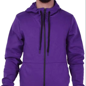 Entrenamiento Deportes al aire libre Gimnasio Desgaste Uso diario Todas las estaciones Diseño moderno Venta al por mayor Logotipo personalizado Zip Up Chándal para hombres - Product Image 1