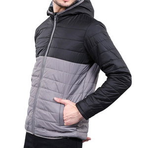 Nueva chaqueta acolchada Oem Odm con logotipo personalizado para hombre, chaqueta acolchada a prueba de viento para exteriores, chaquetas acolchadas sólidas a prueba de viento para hombre - Product Image 6