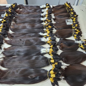 Vente en gros de cheveux vietnamiens bruts en vrac cheveux humains bruts non transformés vendeur de cheveux humains en vrac pour l'eau de Javel meilleure qualité un donneur - Product Image 4