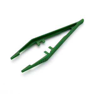 Short Handle <strong>Tweezers</strong> <strong>10cm</strong> Independent Packing Factory Price Plastic Disposable Medical <strong>Tweezers</strong> - Product Image 3