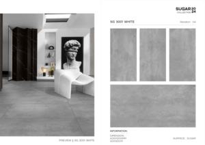 กระเบื้องพอร์ซเลนรุ่นใหม่ ผิวสัมผัสแบบน้ำตาล ขนาด 60x120 ซม. 600x1200 มม. 24x48 นิ้ว สำหรับตกแต่งผนังและพื้นภายในอย่างมีสไตล์ - Product Image 4