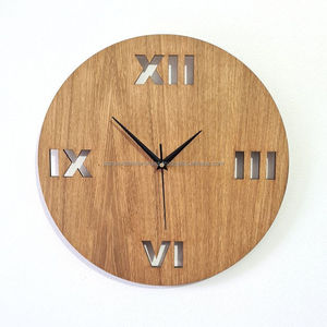 Standard Epoxy Wooden Quality Home Decorative Items Epoxy <b>Wall</b> <b>Clock</b> for Living Room Bedroom and Office Decoration From INdia - Product Image 3