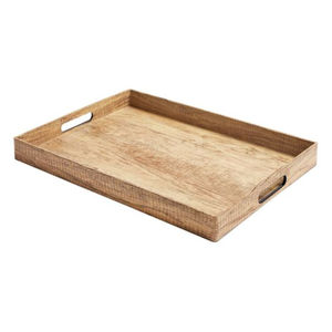 Ustensiles de cuisine Plateau de service en bois Parfait pour servir des nouilles Bol Serveur de café Plateau au prix le plus bas - Product Image 2