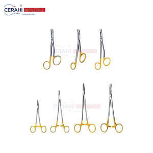 Instruments de suture chirurgicale manuelle en bois de Crile DeBakey Foster Gillies Olsen Hegar porte-aiguilles en tailles 11cm 15cm 16cm 20cm - Product Image 3