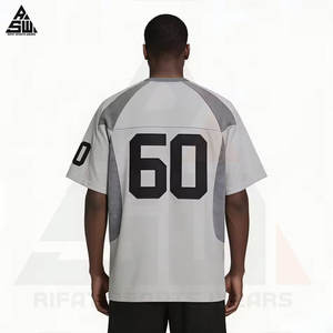 Camiseta de Fútbol Ligera Personalizada, Corte Regular, Transpirable, 100% Poliéster, Impresión Digital, Antibacteriana, Secado Rápido, Estilo Urbano - Product Image 3