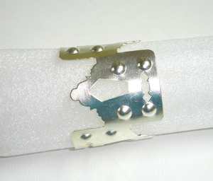 Anillo de Servilleta de Malla Metálica de Calidad Superior, Elegante y Premium, para Bodas y Fiestas, Anillo de Servilleta Metálico Económico y Razonable - Product Image 6