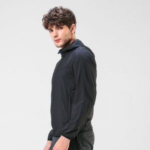 Veste coupe-vent personnalisée de haute qualité, imperméable et coupe-vent, 100% nylon, streetwear, veste coupe-vent personnalisée pour homme - Product Image 2