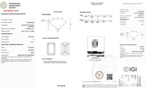 Diamante de Esmeralda de 1 CT, corte blanco D, Color VVS1, claridad personalizada, fabricación de joyas de diamantes sueltos, Diamante cultivado en laboratorio de alta calidad HPHT - Product Image 2