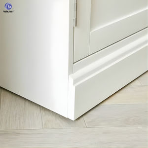 Puertas de Panel de Madera Maciza MDF Estilo Shaker en Color Blanco Marfil para Proyectos de Cocina de Lujo - Product Image 4