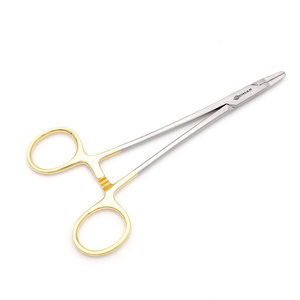 Soporte de aguja Olsen-Hegar de Grado Profesional, TC, puntas de carburo de tungsteno de 17cm, con cuchillas afiladas, tijera de acero inoxidable - Product Image 4