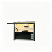 Cuisine extérieure design, table de cuisine extérieure, maison de cuisine extérieure