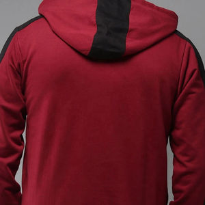 Nouveaux sweats à capuche zippés sur le côté pour hommes, hiver 2025, personnalisés, 100% coton, polaire, demi-zip, sweats à capuche zippés sur le côté - Product Image 6