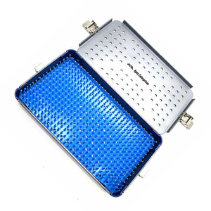 Tapis de stérilisation manuel réutilisable pour instruments chirurgicaux, boîte en acier inoxydable pour équipement chirurgical, tapis de doigts, tapis plats, sûrs pour l'hôpital - Product Image 2