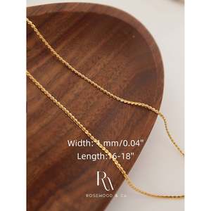 Collar de cadena serpentina de 1.5mm con colgante de ópalo sintético, cadena de oro que no se deslustra y colgante de rayos solares celestiales, anillos de moda - Product Image 2