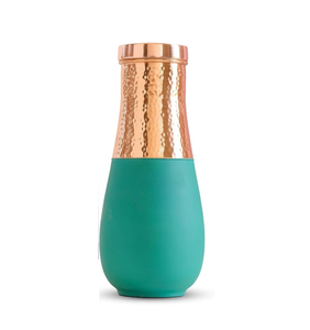 Botella de agua de cobre sólido de alta calidad para beber directamente y almacenar agua hirviendo para fiestas económicas - Product Image 1