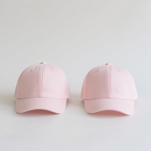 หมวกเบสบอลปักโลโก้สำหรับเด็กหมวกแบบไม่มีโครงสร้างผ้าแคนวาสแบบเรียบหมวกเบสบอลสำหรับเด็ก - Product Image 2