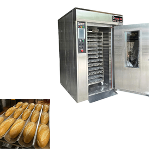 High Quality 12 Trays Industrial Bread <b>Oven</b> Rotary <b>Oven</b> 380V 220V Video Technical Support Bread Production Line Manufacturer - Product Image 1