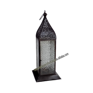 Meilleure vente Lanternes à bougie en métal en fer Lanterne à bougie décorative suspendue à un prix abordable - Product Image 2