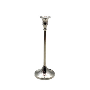 <b>Silver</b> Plated Christmas Decorative Metal Candle Holders for Indoor and Outdoor Lighting Decoration Candle Stand - Product Image 3