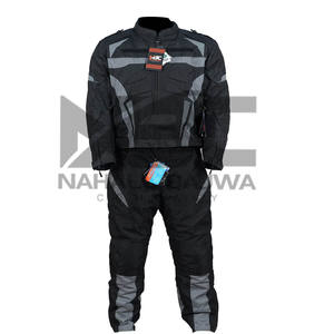 Gants en cuir pour moto, combinaison de course, veste et pantalon en Cordura 2023. - Product Image 2