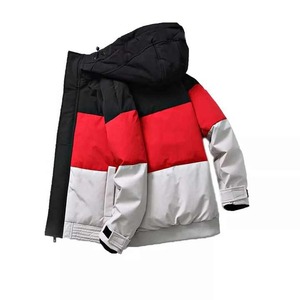 Chaqueta acolchada de invierno impresa OEM personalizada al por mayor para hombre con decoración bordada - Product Image 6