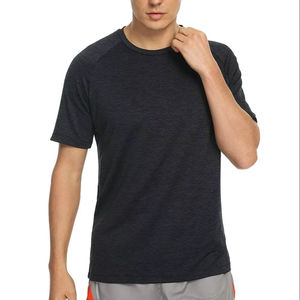 T-shirt de sport extensible pour la salle de sport, t-shirt de performance estival Cool Tech, vêtements personnalisés en gros - Product Image 1