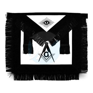 Nouvelle Arrivée de Meilleure Qualité Tabliers Maçonniques Vente en Ligne Tabliers Maçonniques Personnalisés En Stock Tabliers Maçonniques - Product Image 2