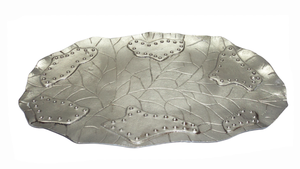 Unique hot selling Round Shape Aluminium Serving Dish <b>Tabletop</b> Fruit Serving Dish Wedding And Restaurant Dinner Serving Dishes - Product Image 3