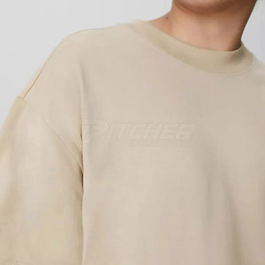 T-shirt surdimensionné pour homme, coupe ample moderne, look élégant, qualité supérieure, tissu respirant, vêtements décontractés pour tous les jours - Product Image 6